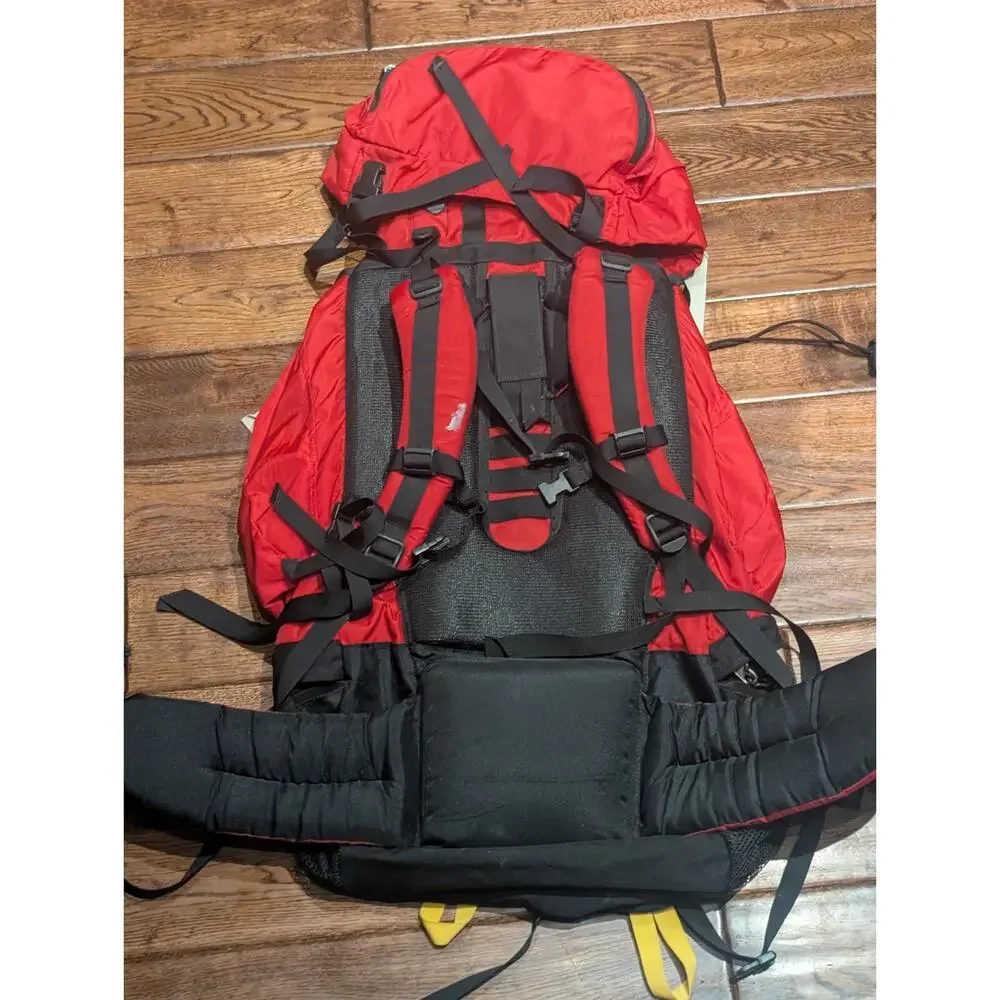 Kelty Comanche 6400 Backpack Red Internal Frame Hiking Expedition Pack Hydration